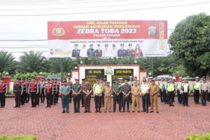 Bupati Asahan Hadiri Gelar Pasukan Operasi Zebra Tahun 2023