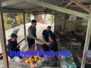 Polsek Sei Kepayang Laksanakan Sambang desa binaan
