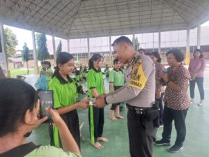 Polsek Kisaran timur Hadir Gerakan Aksi Bergizi