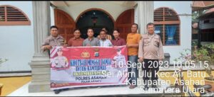Jaga Kondusifitas Personel Polsek Air Batu Komidamas