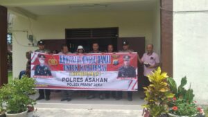 Patroli KOMIDAMAS Personel Polsek Prapat Janji Sampaikan Pesan Ini