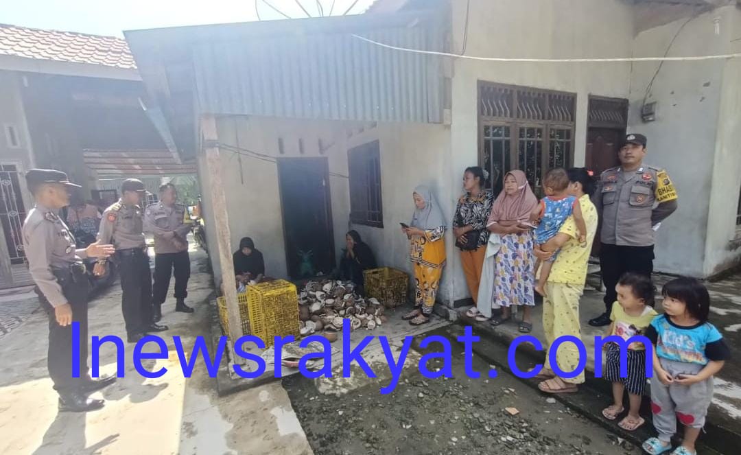 Kapolsek Air Joman Laksanakan Cooling System dan Edukasi Berita Hoax Dan Pemilu 2024