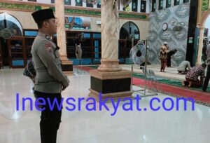 Personil Polsek Sei Kepayang Laksanakan Gerakan Subuh Keliling Dakwah Kamtibmas