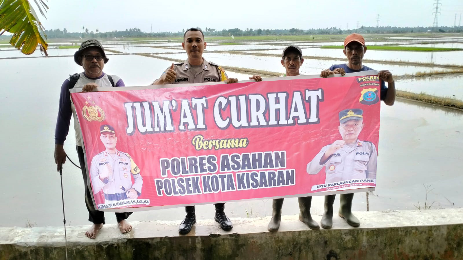 Polsek Kota Kisaran Timur Gelar Jumat Curhat Ini Pembahasanya