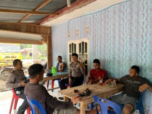 Personil Polsek Sei Kepayang Laksanakan Cooling System Berupa Edukasi Berita Hoax