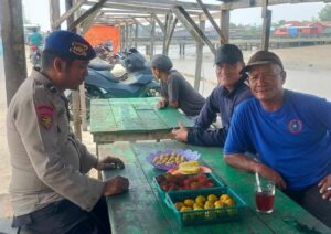 Sat Polairud Polres Asahan melakukan Cooling Syistem menjelang Pemilu Damai 2024