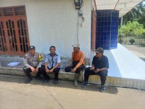 Polsek Prapat Janji Sambang Desa Serta Melaksanakan Coolling System