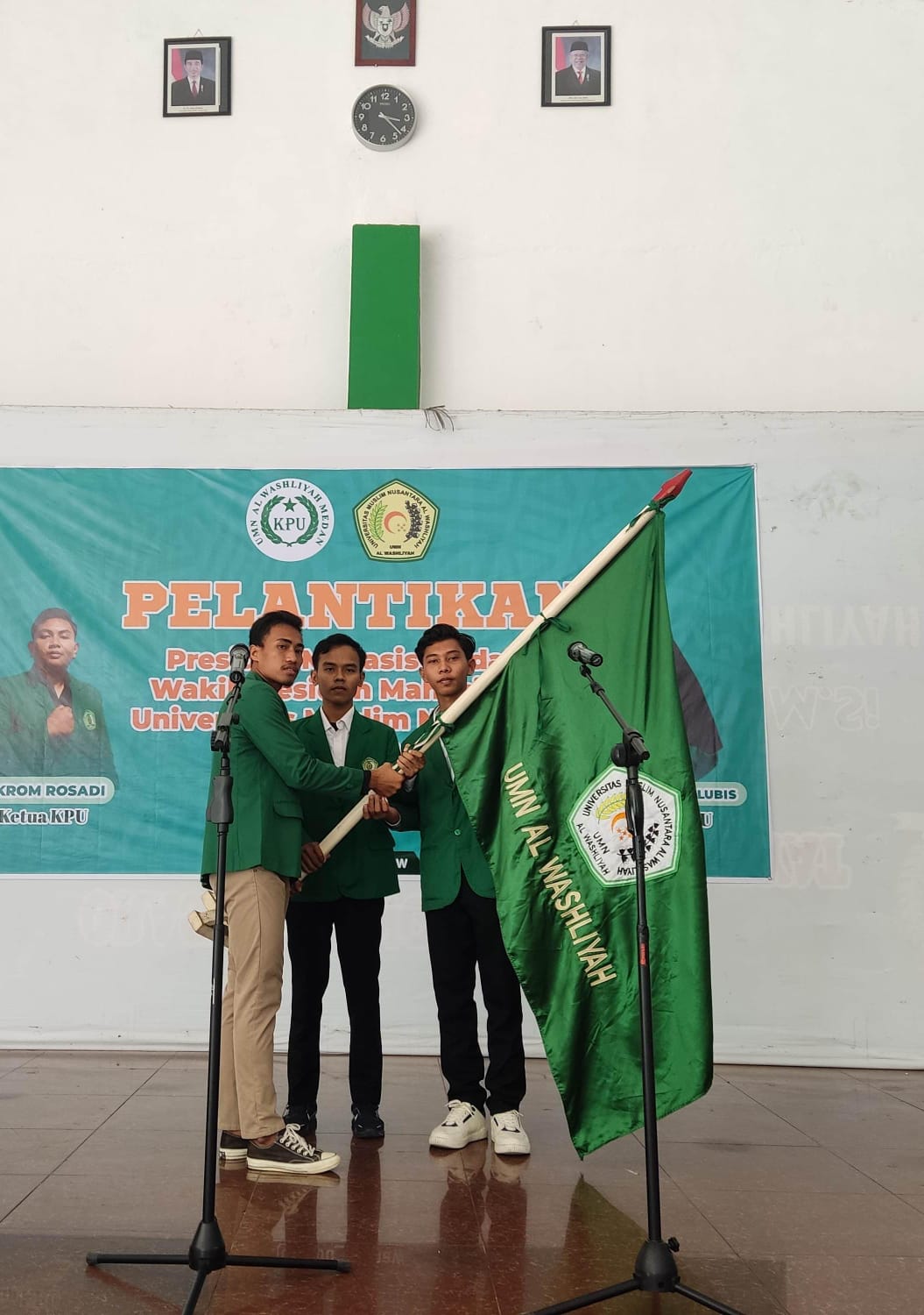 Bambang Prayetno & Febriadi Lingga Pimpin BEM UMN Al Washliyah Medan