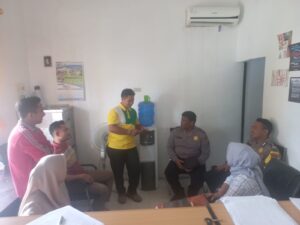 Personil Polsek Prapat janji Gelar Jumat Curhat di Dusun II Desa Prapat Janji