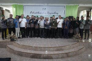 Kapolres Asahan Bersama Bupati Asahan hadir Pelantikan Dan Upgrading HMI