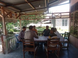 Polsek Bandar Pasir Mandoge Rangkul Masyarakat di Jumat Curhat