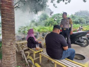 Personel Polsek Kota Kisaran Timur Melaksanakan Sambang Desa dan Coolling System