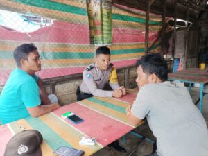 Bhabinkamtibmas Polsek Sei Kepayang Laksanakan Cooling System