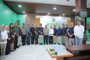 Bupati Asahan Ikuti Peresmian Galeri UMKM dan Pusat Oleh-oleh Asahan KPKNL Kisaran