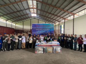 Kapolsek Sei Kepayang Hadir Pemusnahan BMN