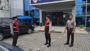 Personel Sat Samapta Polres Asahan Lakukan Patroli Kamtibmas