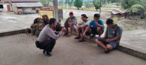 Personil Polsek Prapat Janji Laksanakan Cooling System Edukasi Berita Hoax