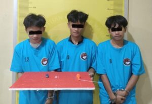 Pesta Narkoba 3 Pemakai Diringkus Satnarkoba Polres Asahan