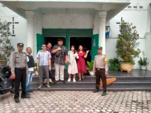 Empat Personel Polsek Kota Kisaran  Laksanakan Patroli Gereja