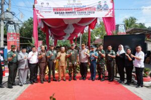 Kapolres Asahan Hadiri Kegiatan Tim Penilai Kampung Pancasila Kasad Award Tahun 2023