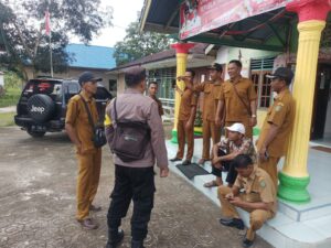 Polsek Air Joman Laksanakan Coolling System di Desa Pasar Lembu