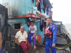 Personil Sat Polairud Polres Asahan Laksanakan Patroli Dialogis