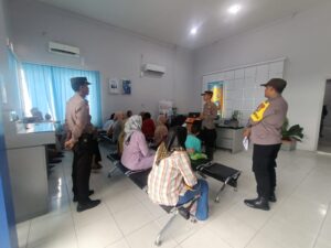 Polsek Air Joman Gelar Jumat Curhat di Kantor Bank BRI Unit Air Joman