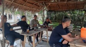 Bhabinkamtibmas Polsek Bandar Pulau Coolling System