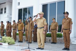 Bupati Asahan Pimpin Apel Gabungan Bulan November 2023
