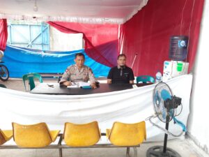 Polres Asahan Siapkan Pengamanan di Gudang Logistik KPU Kabupaten Asahan