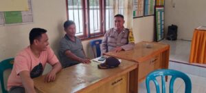 Polsek Kota Kisaran Cooling Sytem di Balai Desa
