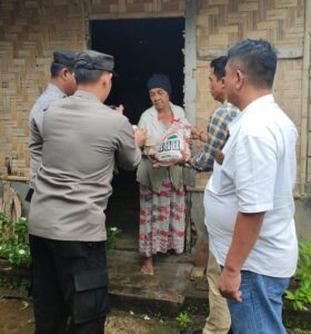 Laksanakan Program Kapolres Asahan Personel Polsek Prapat Janji Kunjungi Rumah Saerah