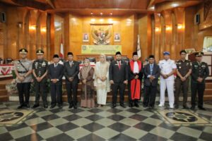 Kapolres Asahan Bersama Bupati Asahan Hadiri Pengambilan Sumpah/Janji PAW Anggota DPRD Kabupaten Asahan