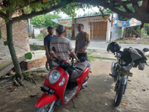 Polsek Kota Kisaran Timur Sampaikan Pesan-Pesan Kamtibmas di Jalan Sentul Lingkungan IV