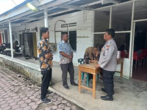 Polsek Prapat Janji Berikan Pesan Dengan Masyarakat Melalu Jum’at Curhat