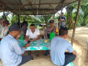 Atasi Konflik Sosial Antara Masyarakat dan PT SPR Personel Polsek Bandar Pasir Mandoge