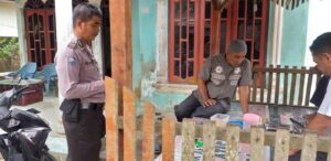Polsek Prapat Janji Laksanakan Cooling System Didepan Rumah Sugi