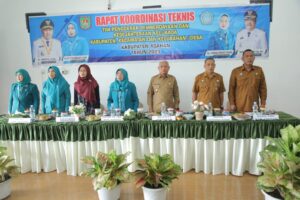 Rakornis TP. PKK Kabupaten Asahan di Kecamatan Aek Kuasan