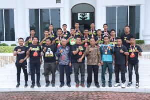 Bupati Asahan Terima Audiensi Pertina Kabupaten Asahan