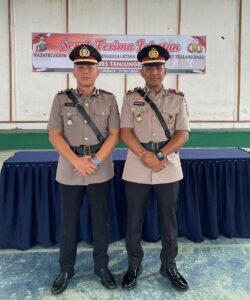 Tegas Terhadap Penjahat Dua Perwira Ini Terima Jabatan Jadi Kapolsek