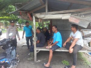 Polsek Prapat Janji Ajak Masyarakat Menjaga Situasi Kamtibmas