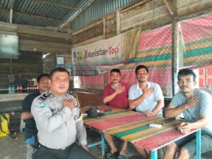 Desa Perbangunan Dilaksanakan Cooling System Oleh Bhabinkamtibmas Polsek Sei Kepayang