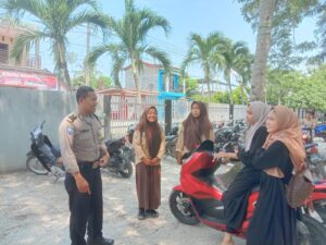 Polsek Kota Kisaran Timur Sampaikan Pesan Kamtibmas di Dusun III Desa Rawang Lama