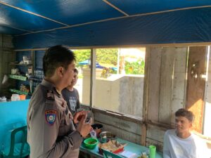 Polsek Sei Kepayang Sampaikan Pesan Kamtibmas di Dusun II Desa Sei Pasir