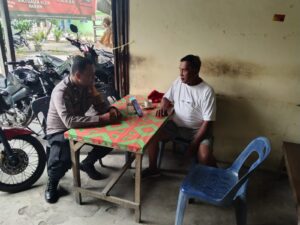 Polsek Prapat Janji Ajak Masyarakat Jaga Situasi Kamtibmas