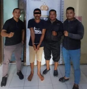 Maling di Toko Ritonga Warga Desa Petahanan Masuk Sel di Polsek Sei Kepayang