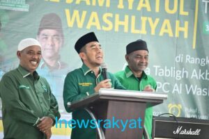 Bupati Labura Hadiri Milad Al Jam’iyatul Washliyah Ke-93 dan Lantik pengurus PC Aljami’atul wasliyah