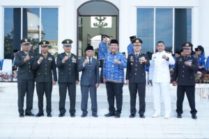 Kapolres Asahan Dan Bupati Asahan Pimpin Upacara Hari Bela Negara Ke-75