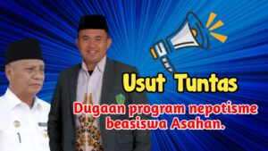 Ada Persoalan Dibalik Program Beasiswa Berprestasi dan Kurang Mampu Di Asahan Wakil Ketua I PW IPA SUMUT Buka Suara