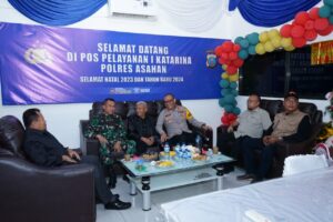Kapolres Asahan Bersama Forkopimda Ikuti Zoom Meeting Dengan Kapolri